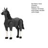 Yousheng 3D Printed Horse Figurine Movable Joints Horse Figure Stress Relief Fidget Toy Animal Model Statue Desktop Decoration Ornament