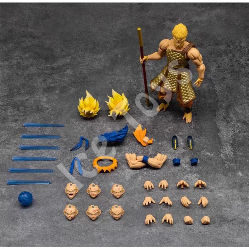 In Stock Mythos Anime MA001-MA004 Armor Goku Dragon Ball SSB Super Saiyan Blue SHF Action Figure Anime Model Toys