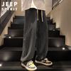 JEEP SPIRIT Men's Retro Straight-Leg Jeans