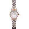 Gianni T-Bar Mini Mother of Pearl Bicolor Rose Ladies Quartz Watch AR1689