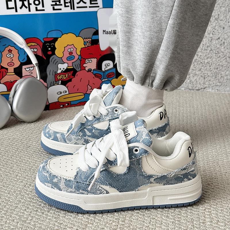 Men's 2025 Casual Sneakers: Summer Campus White Shoes, Couple Style, Thick Sole German Trainers