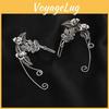 Alloy Bohemian Flower Earrings With Botanical Leaf For Gift Ladies