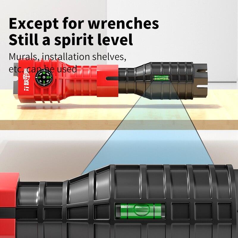 Bathroom & Kitchen Faucet Repair Tool Set - 18-in-1 & 24-in-1 Flume Wrenches