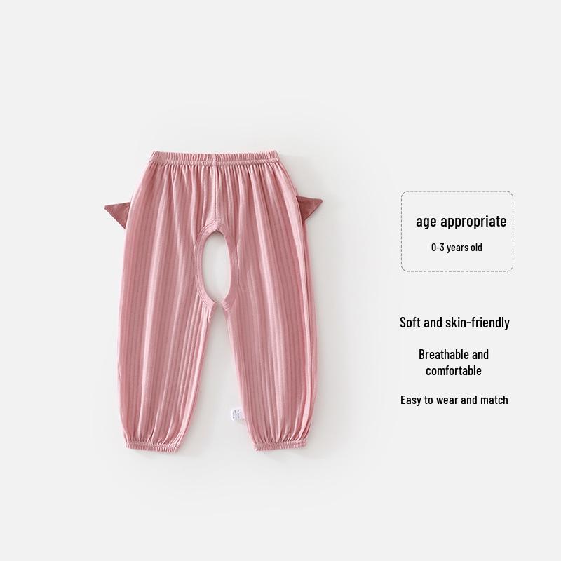 Baby Mosquito-Resistant Summer Pants - Lightweight and Cute for Boys and Girls