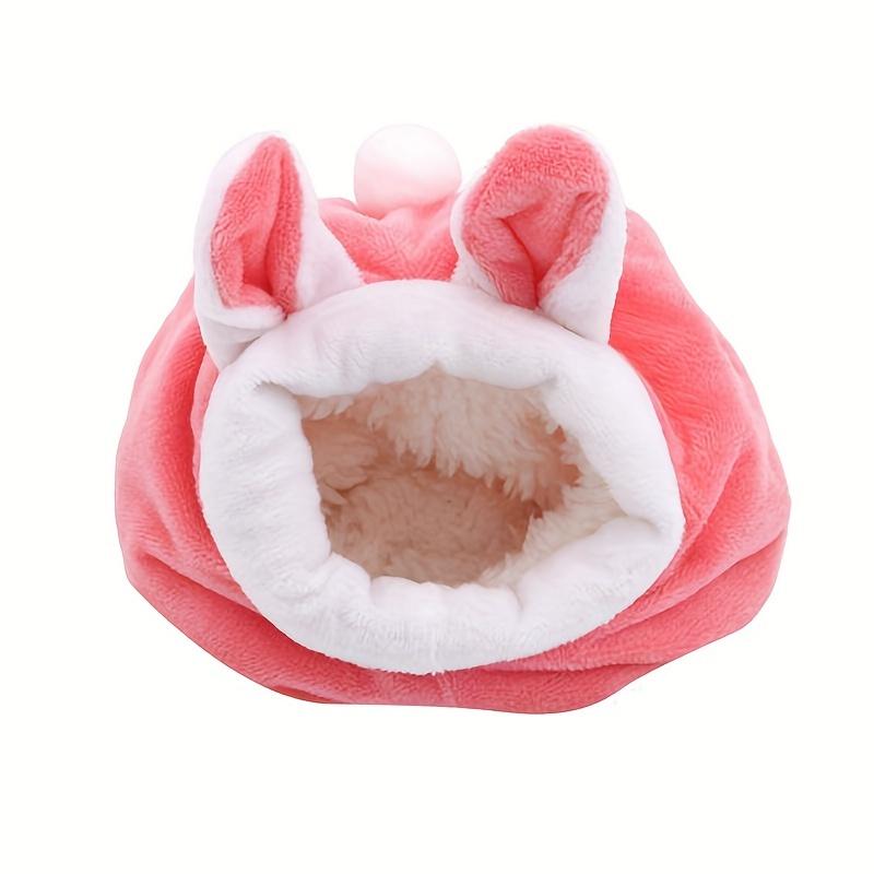 1pc Hamster Cotton Nest Grey Rat Pink Rabbit Baby Chick Golden Bear Cub Winter Warm Sleeping Bag