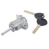 Replacement Left Driver Door Lock Cylinder Assembly with 2 Keys for BMW For 3 Series E46 Front Left Compatible with OEM