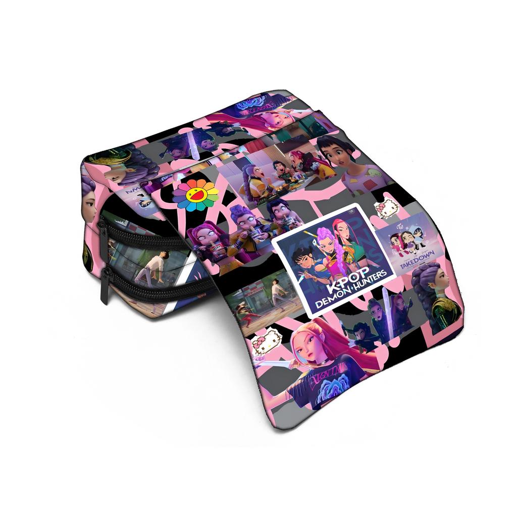 KPop DemonHunters all-over print studenten etui/schrijfwarentas
