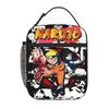 Naruto anime comic Insulated Lunch Bag Meal Pack Rice Bag  bolsa Student Bento Lunch Handbag Insulation