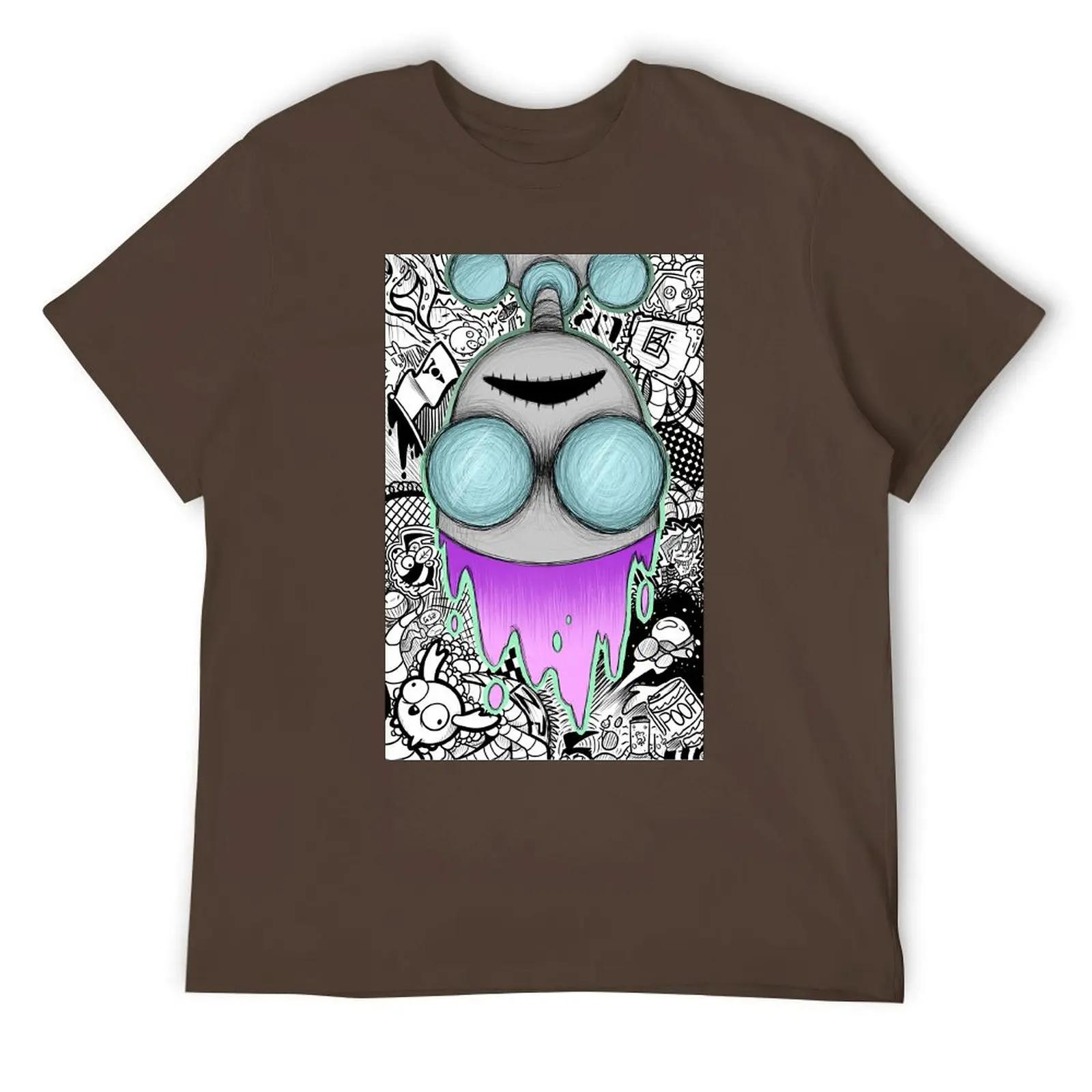 

Свежий Invader Zim Classic на продажу (1) Футболка Движение Футболки Новинка Смешной Досуг Европейский Размер XXXXXL белый