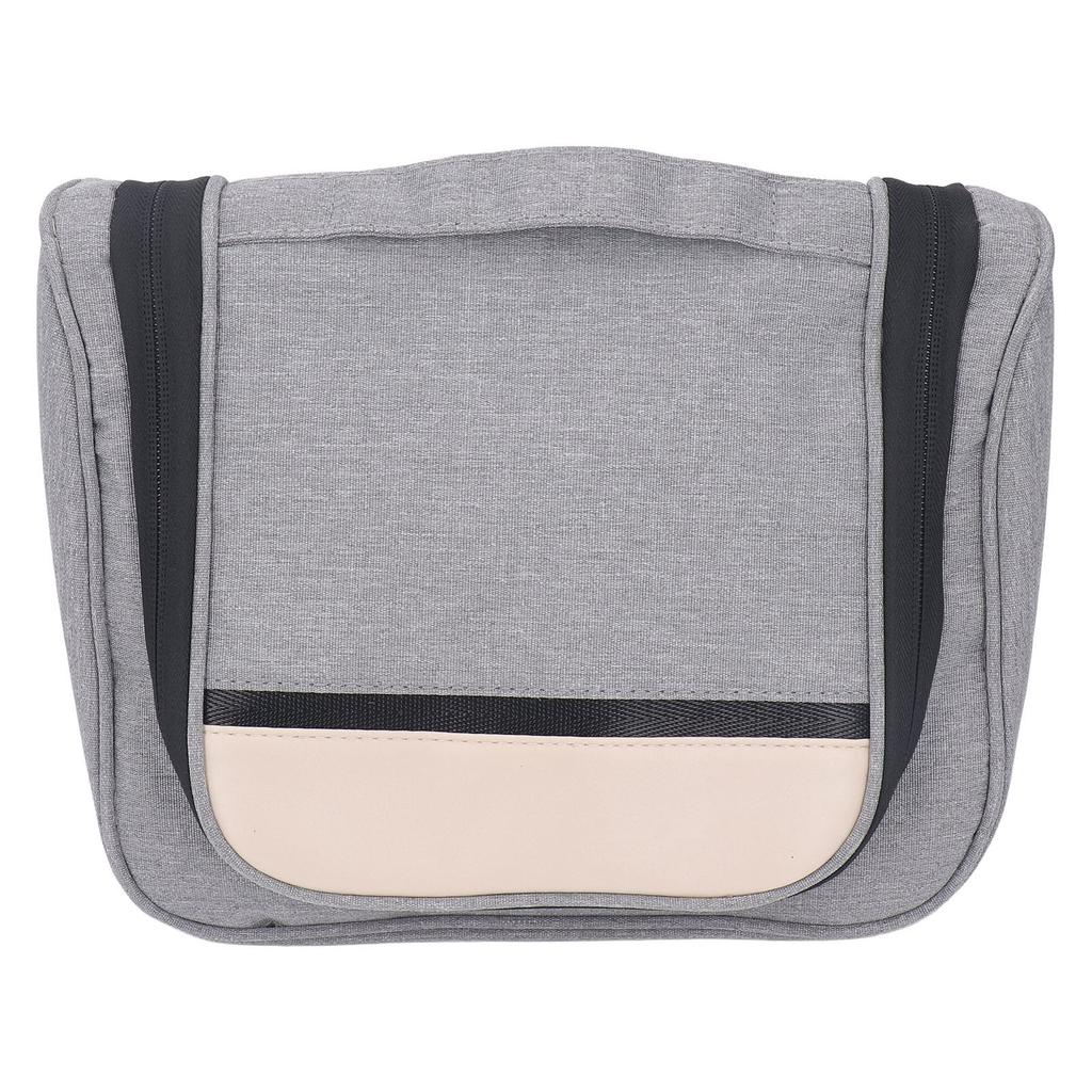 Toiletry Bag Portable Multifunctional Waterproof Large Capacity Cosmetics Organizer for Travel Business Trip Gray