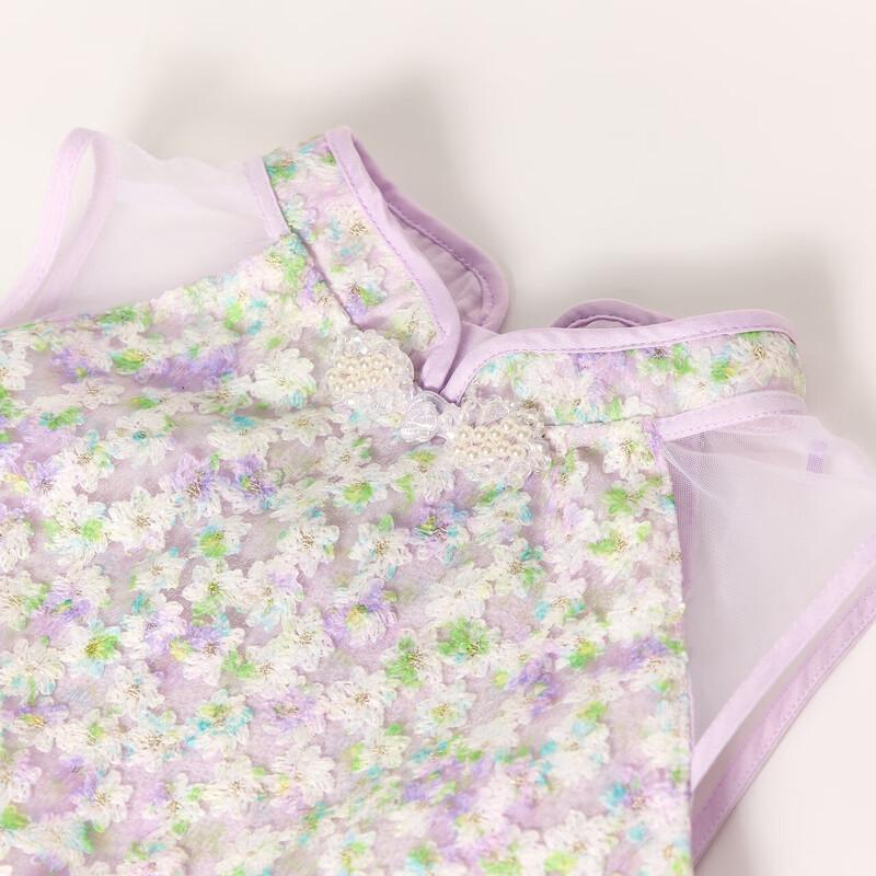 Deesha Girls' Summer Lace Mesh Princess Dress