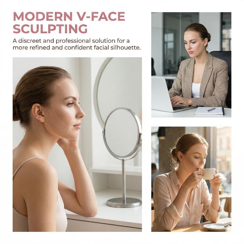 1 Roll Face And Neck Wrinkle Removal Tape Smooth Multipurpose High Elasticity Face Sticker For Forehead Neck Lips Chin Care Tool