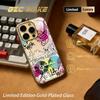 Cool Pop Fer-xxo Singer Poster Pattern Phone Case For Iphone 17 16 15 14 13 12 11Pro Plus Max Gold-plated Glass Phone Case