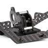 48P 29g Ultra-Light Portal Transmission Black Carbon Tiny Gearbox for 1/10 LCG Chassis Comp Builds Rigs
