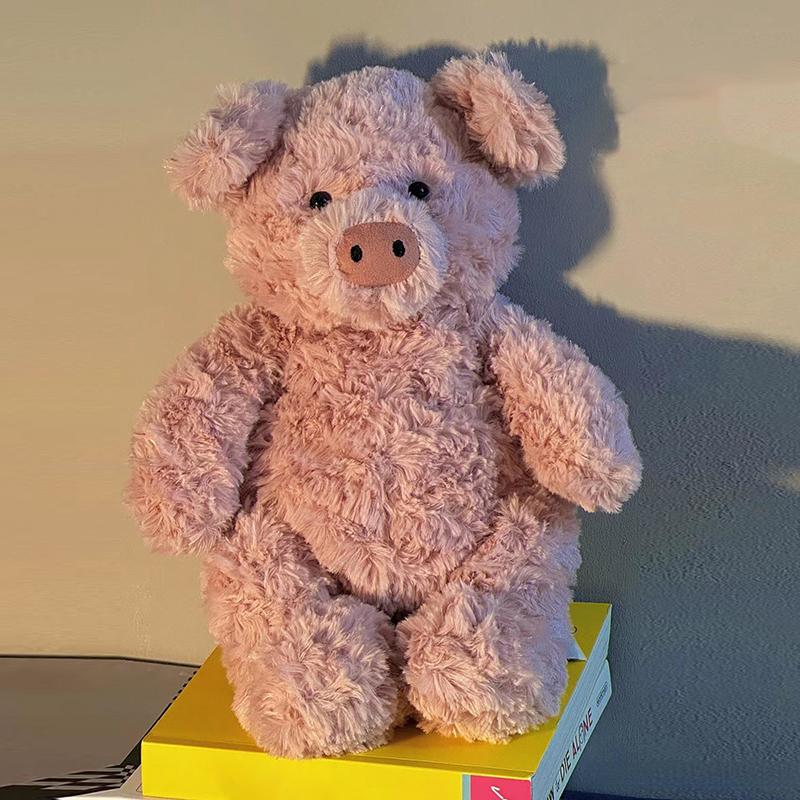 28Cm Yumuşak Banabus Domuz Barcelona Ayı Peluş Oyuncak Sevimli Kürk Bebek Yastık Oyuncak Ev Dekorasyonu Oyuncak Çocuk Doğum Günü Hediyesi
