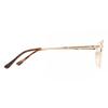 Full Rim Oval Gold Smartbuy Collection Tinnkii Asian Fit 793c Fashion Unisex Eyeglasses