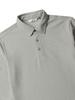 OLZEN Men'S Slub Waffle Collar Long Sleeve Tee_Zbg1Tt1202Lgn