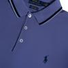 Polo Ralph Lauren Ss24 Embroidered Pony Logo Long Sleeve Polo Shirt Men tops Purple 710784325-003