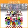Mighty Morphin Power Rangers Birthday Party Decorations With Dinosaur Theme Balloons And Cake Flags For Boys