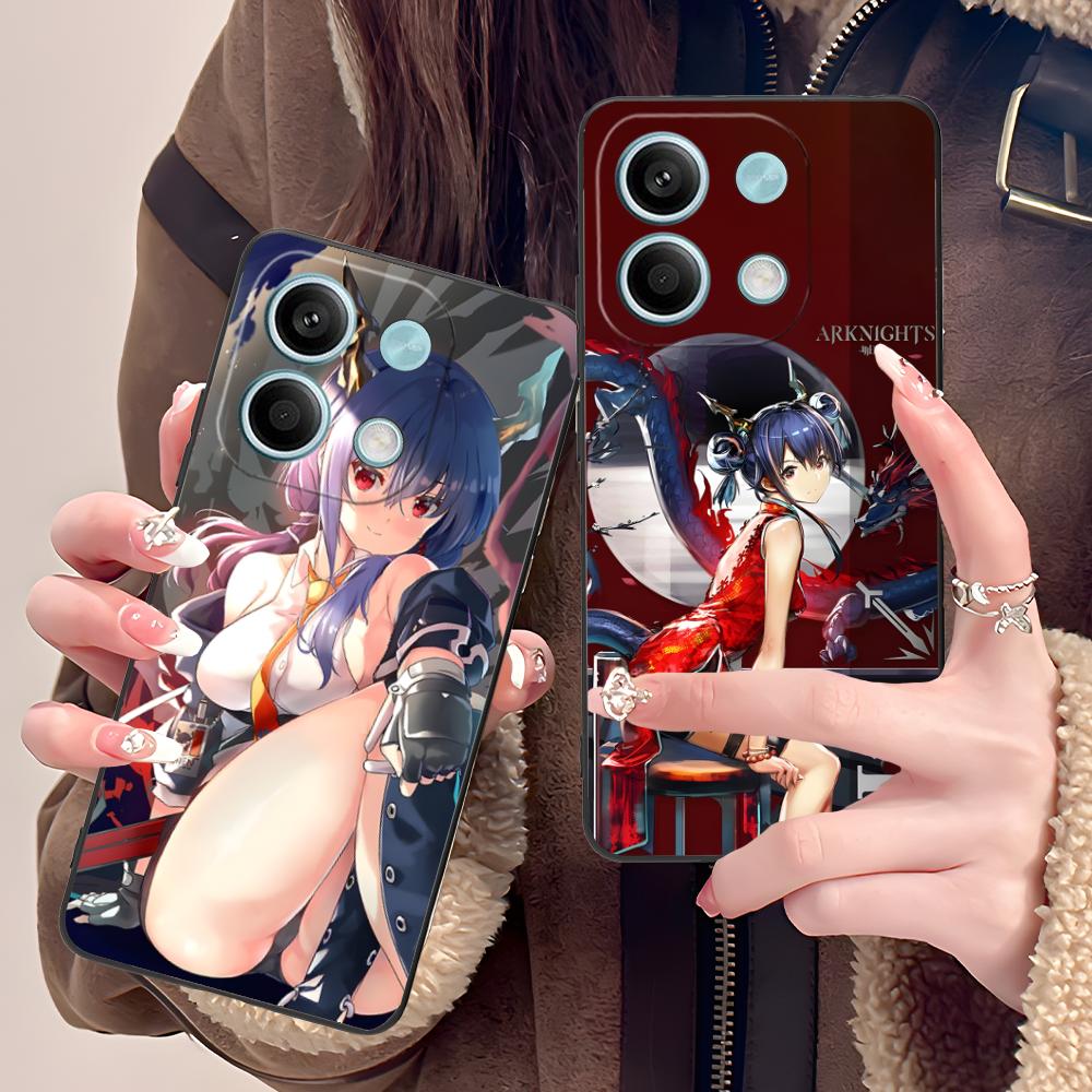 Arknights Chen Mobile Phone Case for POCO M6 M5 M4 M3 X7 X6 X5 X4 X3 F6 F5 F4 Pro GT 5G Colour Protective Pretty Cover Luxury