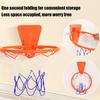 34CM Hanging Basketball Hoop Wall Mounted Goal Hoop Rim Net Sports Netting Indoor Outdoor Wall Mounted Hanging Basket Net