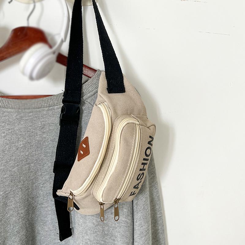 

Детская сумка Детская сумка через плечо Холщовая сумка Сумка через плечо Легко сочетающиеся сумки на молнии