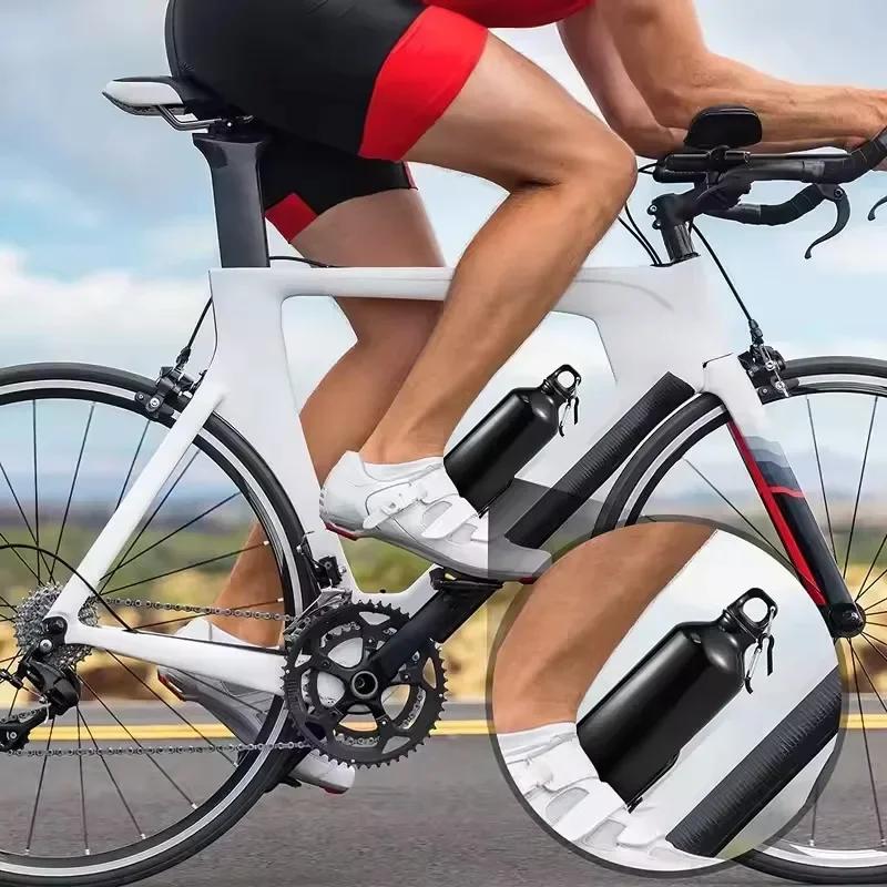 1/2/3PCS Aluminum Outdoor Bike Sports Water Bottle Drinking Kettle Drinking Cup Leakproof Water Jug for Travel Running Camping