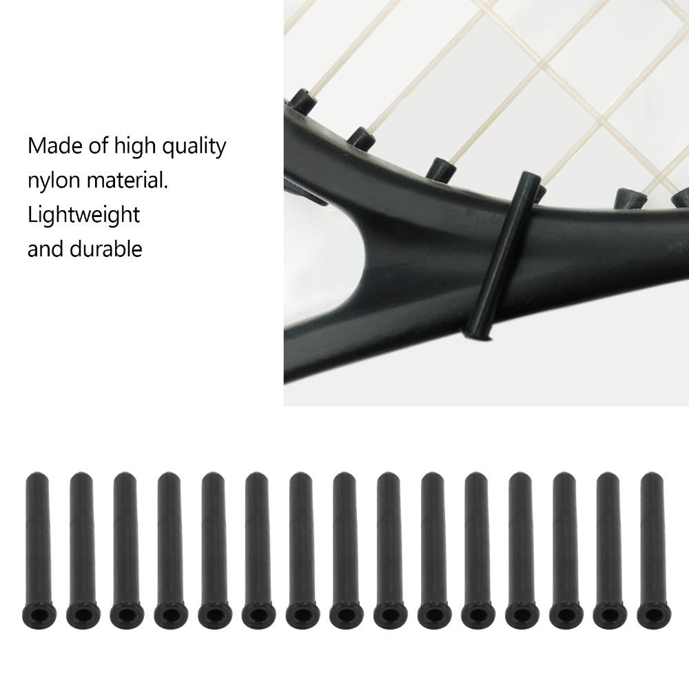 15PCS Nylon Tennis Racket Wire Protection Tube Tennis Racket Grommets Parts Sports Gear Maintenance