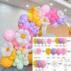 Daisy-Themed Pink & White Balloon Set for Weddings & Birthdays