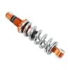 190mm Motorcycle Shock Absorber 1200lbs Loading Orange Universal Adjustable Damper for Scooter Moped
