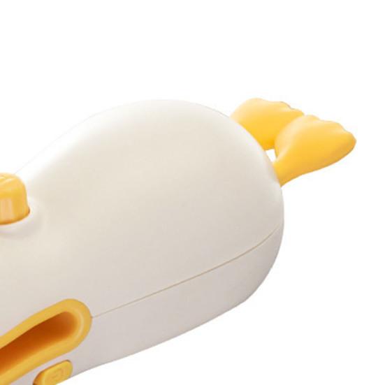 Cartoon Mini Heat Sealer for Kitchen Portable Bag Sealer with Strong Magnet Reusable Space-Saving Cute Kitchen Gadget for Chips Coffee Snacks