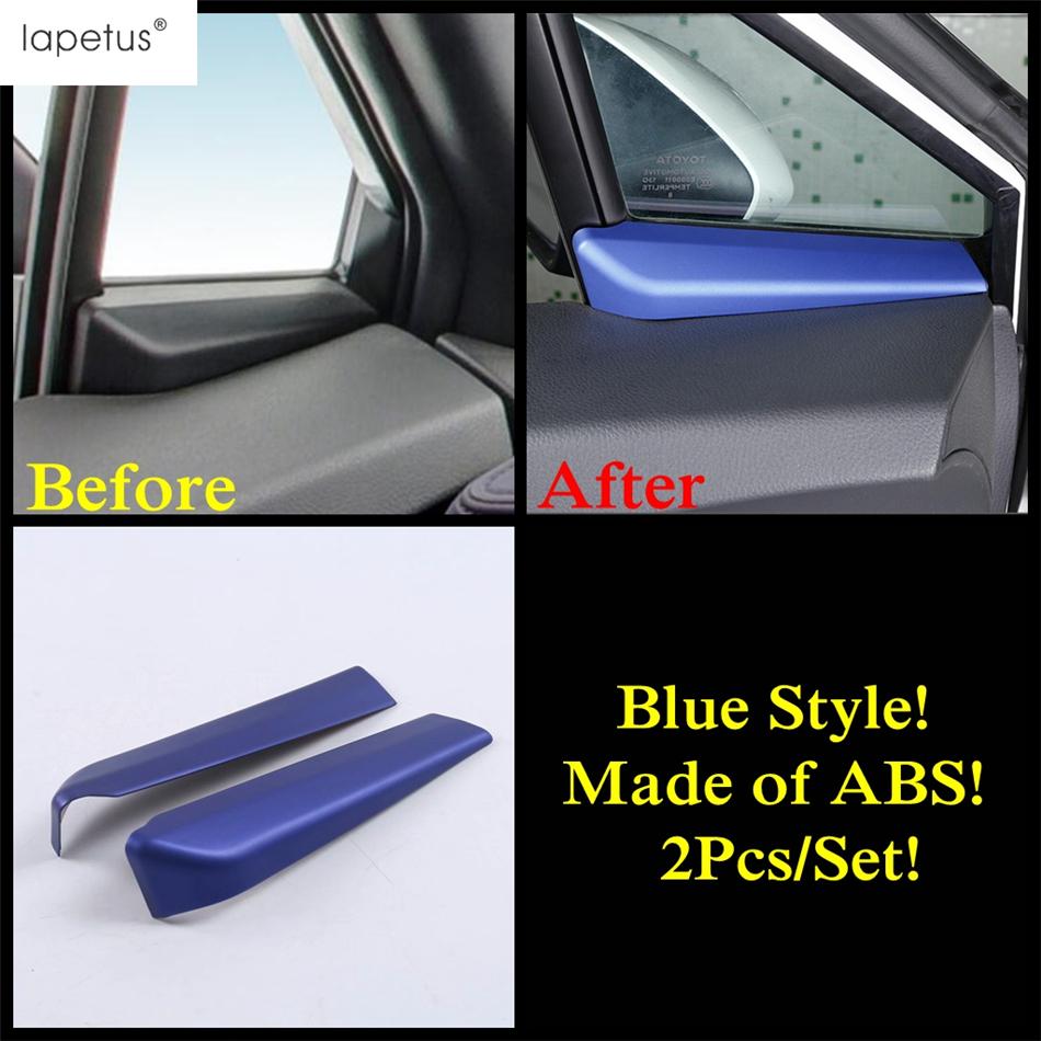 Head Light Lamp Handle Bowl Shift Gear Knob Steering Wheel Cover Trim For Toyota C-HR CHR 2016 - Blue Accessories Interior