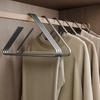 5PCS Non Slip Triangle Coat Hangers Sturdy Rust-Proof Wardrobe Hanger Metal Space-Saving Drying Rack Trouser Storage