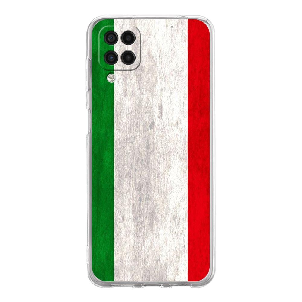 Phone Case For Samsung A13 A33 A35 A55 A73 A53 A23 A51 A71 A21S A12 A31 A41 A05s A03S A15 A25 A32 5G Clear Cover ITALY Flag