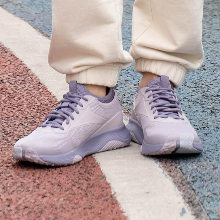 Reebok Hiit Tr Hlc Tpu Fabric Comfortable Versatile Sports Flexible Low Top Training Shoes Unisex Training Shoes Purple 100245209
