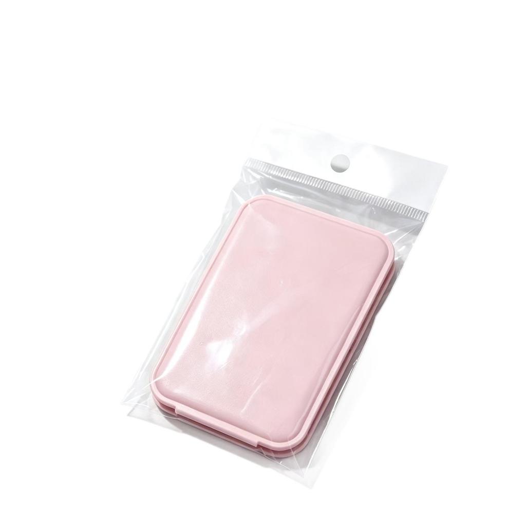 Portable Folding Makeup Mirror - Drop-resistant, Travel & Desk Use