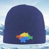 Connected puzzle pieces colored together Unisex Women Unisex Knitted Hat Beanie Pullover Cap Winter Thermal Warm Christmas Out