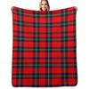 Pled Clan Ruthven Tartan Letni Chłodny Oddychający Koc do Spania