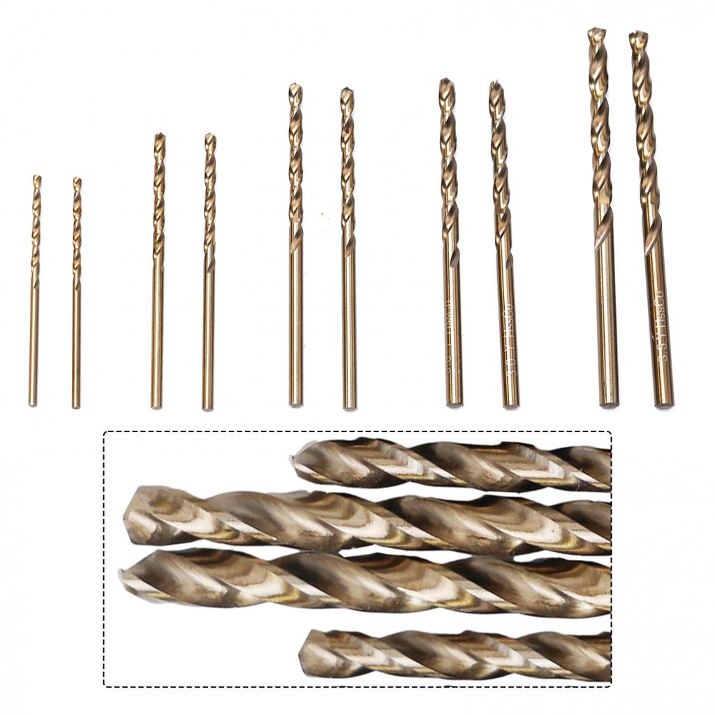12pcs HSS  for M35  for Cobalt Drill Bit 1-3.5mm for Stainless Steel wood Hole Cutter