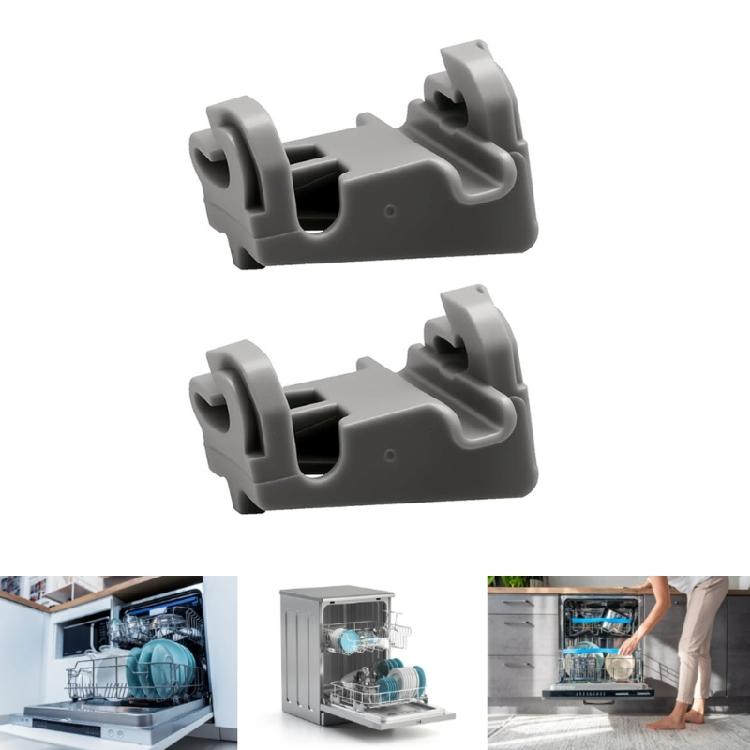 Lower Rack Holder Replacement Plastic Dishwasher Rack Fastener Fixing Clips MEG64438801 00611474 Easy To Install