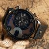 Creative Sport Big Dial Man Watches Business Quartz Wristwatches Retro Black Quartz Watches Clock Montre Homme Relogio Masculino