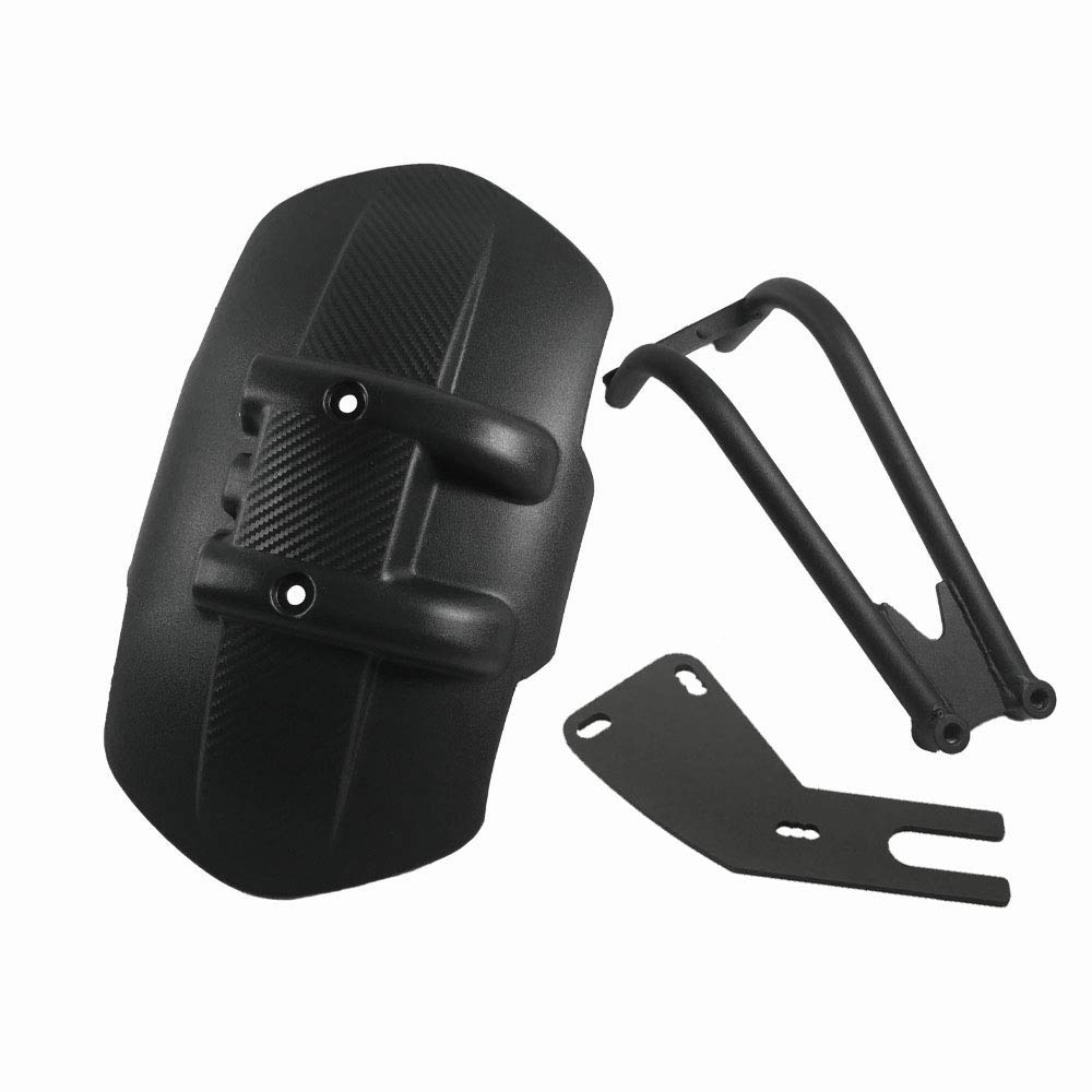 Rear Fender Mudguards, Mud Flaps, Mud Huggers, Splash Guards Cover for Yamaha MT07, MT09, MT10, MT03, MT25, and TMAX530 (MT03)