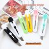 Custom Cute Cartoon Bear Utility Knife for Paper Cutting and Unboxing - Ideal for Students and Offices