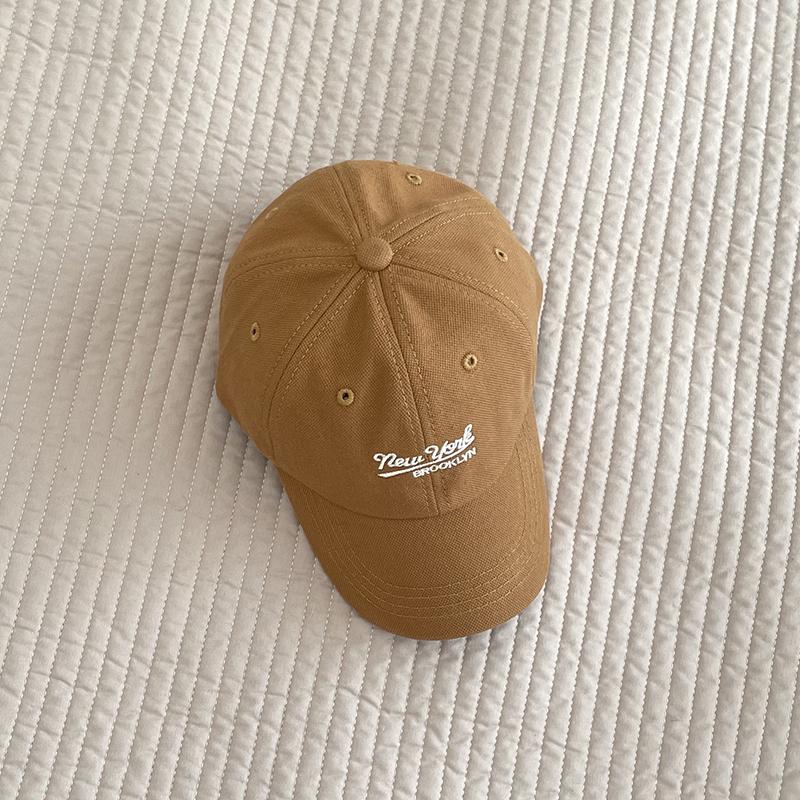 Kids Girls Boys Caps Cotton Children Embroidered Letters Baseball Caps Spring Summer Korean Casual Cool Hat