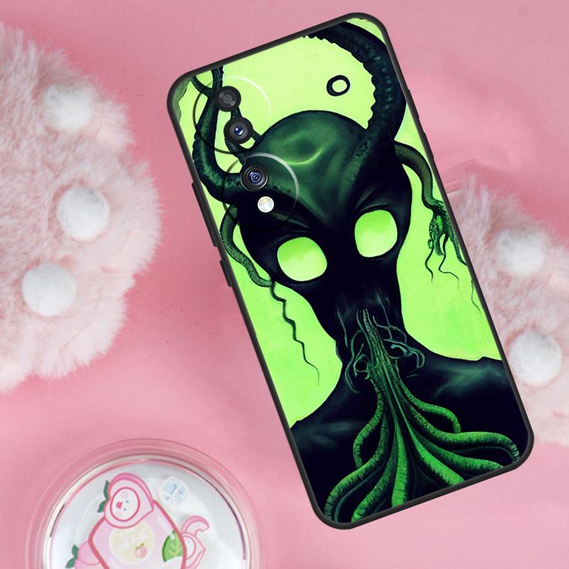 Alien Kawaii Art Case For Huawei Honor Magic5 Lite 50 70 X7 X8 X9 P20 P40 P30 Pro P Smart 2019 Nova 9 Cover
