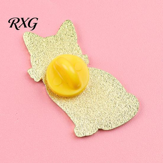Cat Theme Brooch Enamel Bow Tie Brooch, Cartoon Kitten Metal Badge Pin Pin, Hats Bags Scarves Clothes Decorative Accessory Animal