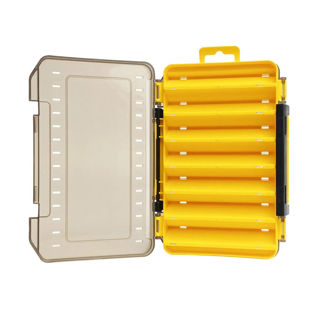 Tackle Box Double Side Fishing Lures Baits Hooks Storage Container Case Multiple Compartment Fishing Tackle Storage Box