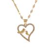 Heart-Shaped Collarbone Necklace - Niche Fashion, Elegant, Japanese & Korean Style Accessories for Women