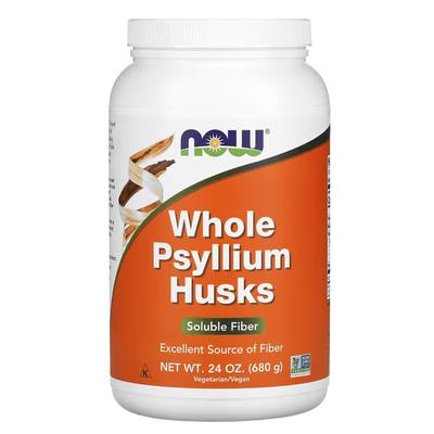 NOW Foods, Whole Psyllium Husk, 24 Oz (680 G)