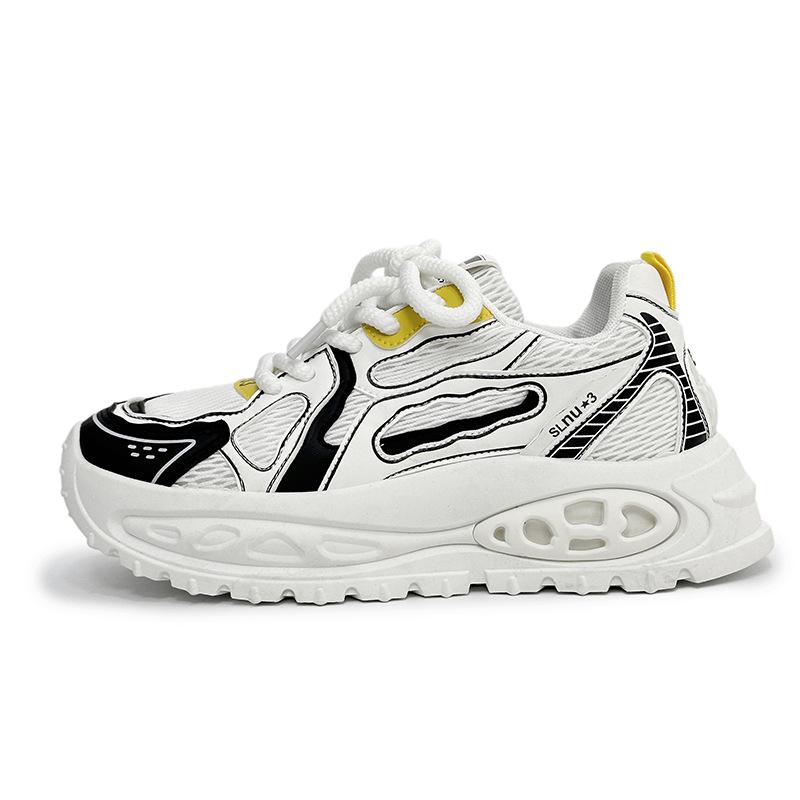 Fashion New High Quality Korean Men's Casual Sneakers Thick Soled Height Increasing Soft Soled Sports Running Shoes Zapatos Para Hombres
